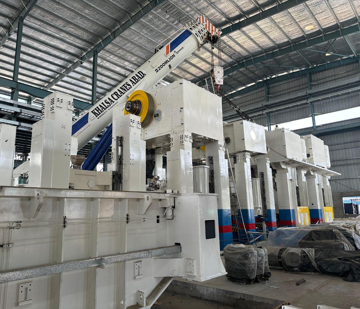 Machinery installation