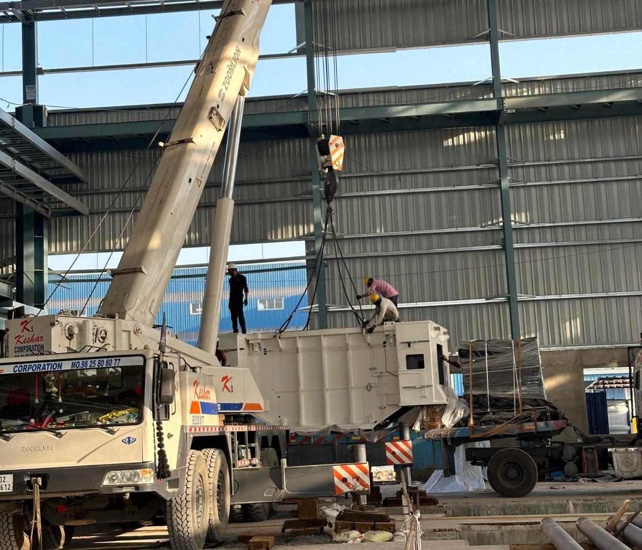 Factory relocation services